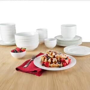 Mikasa Ciara 40 pc Bone China Svce for 8-White